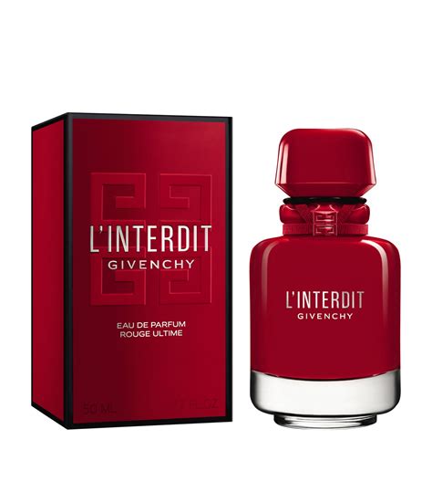 perfumy givenchy l'interdit rouge|givenchy l interdit rouge.